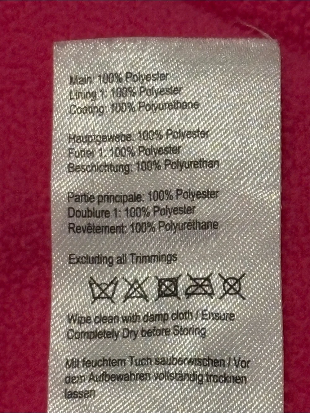 Joules Girls Pink Dalmatian Print Hooded Rain Jacket 7 youth